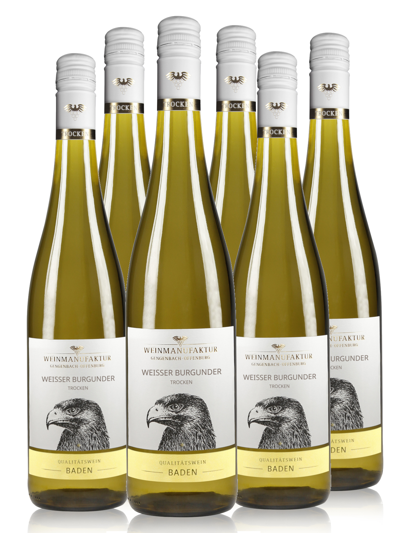 Weißer Burgunder Kartonaktion